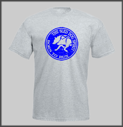 Sled Dog Spirit Distressed T Shirt